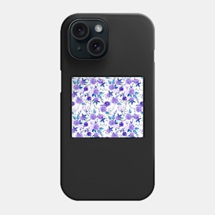 Purple Roses Phone Case