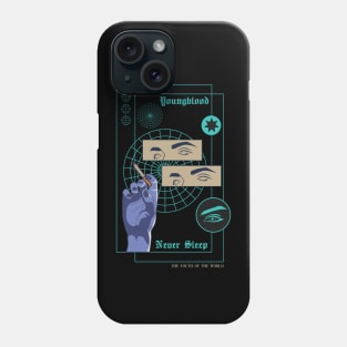 Young Blood Never Sleep Phone Case