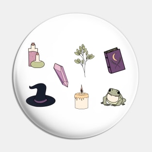 Magical Witchy Essentials Pin