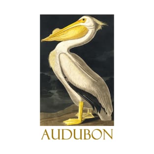 White Pelican by John James Audubon T-Shirt