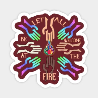 All People's Fire Magnet