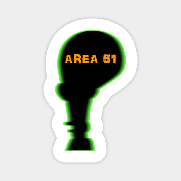 Area 51 Magnet by zvezdnaya