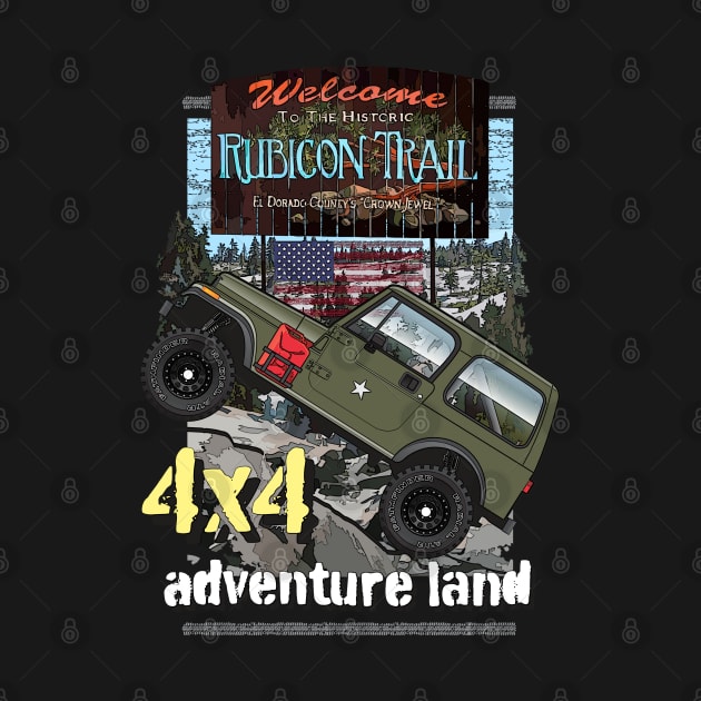 the rubicon trail by JRCustoms44