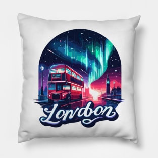 London Bus Pillow