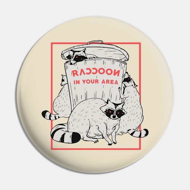 Raccoon in your area Pin by Raccool