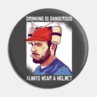 Beer Helmet Pin