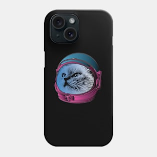 Cat in Space Helmet Phone Case