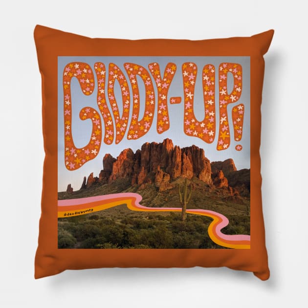 Giddy-Up Pillow by Doodle by Meg