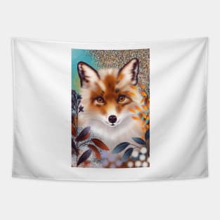 Wild Fox Tapestry
