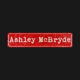 vintage retro plate Ashley McBryde T-Shirt