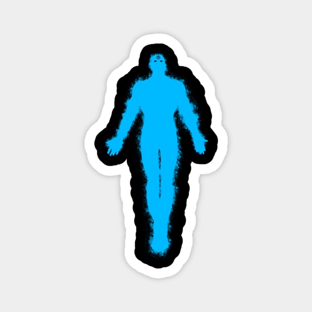 Dr Manhattan Watchmen Magnet by Bukeater