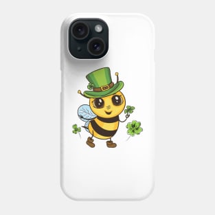 Lucky Leprechaun Irish Honeybee Phone Case