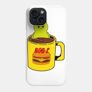 Burger Bob’s Coffee Mug With Kuchi Kopi Illustration Phone Case