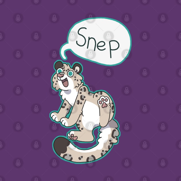 Snep Snow Leopard by goccart