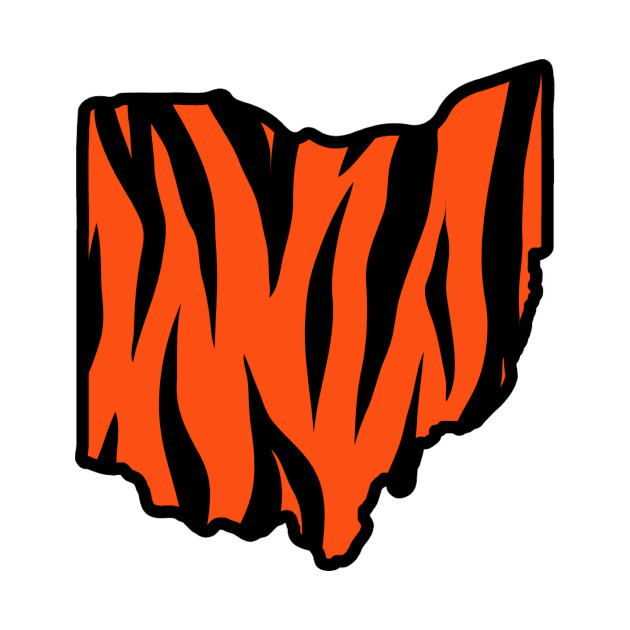 Bengal Ohio White Bengals TShirt TeePublic