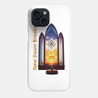 New Dawn Breaks Religious Symbols Serene Vibes Phone Case