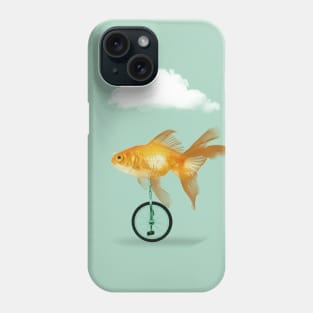 Unicycle Goldfish Phone Case