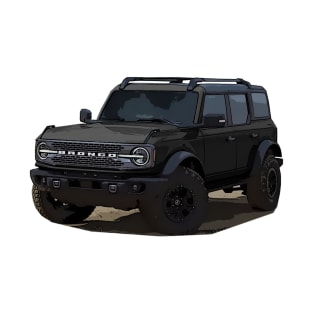 2021 Ford Bronco 4 Door  Carbonized Grey T-Shirt