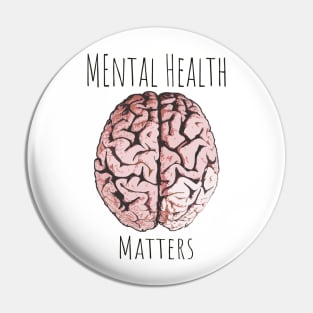 Mental health brain psychology Pin