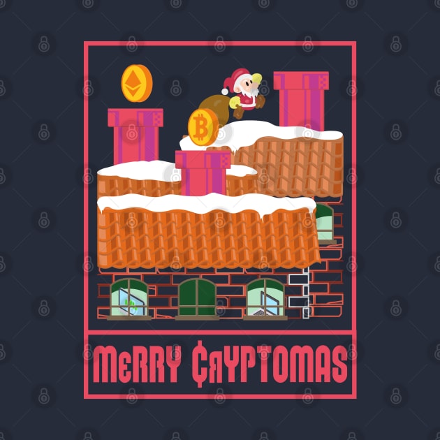 Merry Cryptomas - Christmas Is Approaching Santa by MisconceivedFantasy