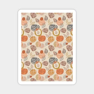 Geo minimal funny autumn Magnet