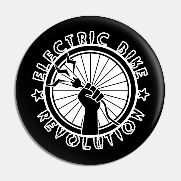 Electric Bike Revolution Pin by PnJ