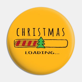 Christmas loading - Happy Christmas and a happy new year! - Available in stickers, clothing, etc Pin
