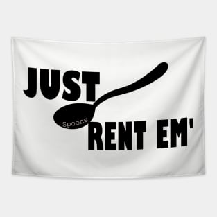 rent em spoons Tapestry