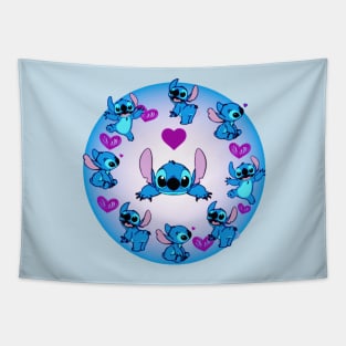 Cute Stitch Tapestry