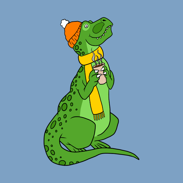 Cozy trex by JulieKitzes