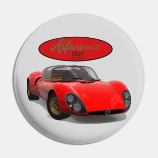 Alfa Romeo 33 1968 Pin