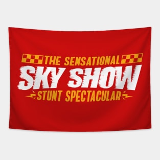 2021 - The Sensational Sky Show (Red) Tapestry