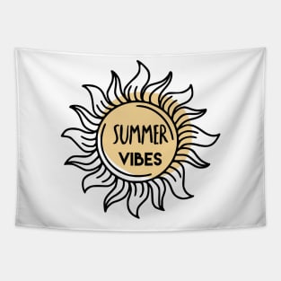 Summer vibes sun Tapestry