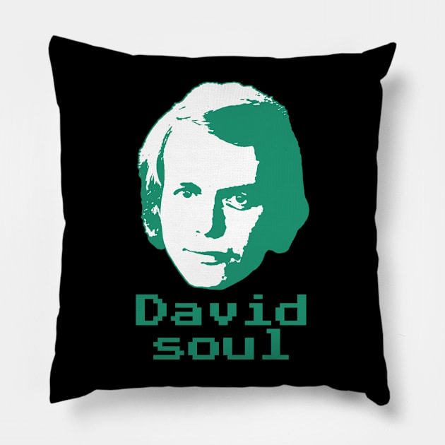 David soul ||| 70s retro Pillow by MertuaIdaman