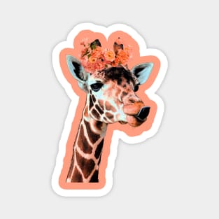 Retro Girraffe Magnet