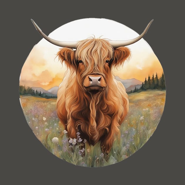 Highland Cow by ShawnaMac