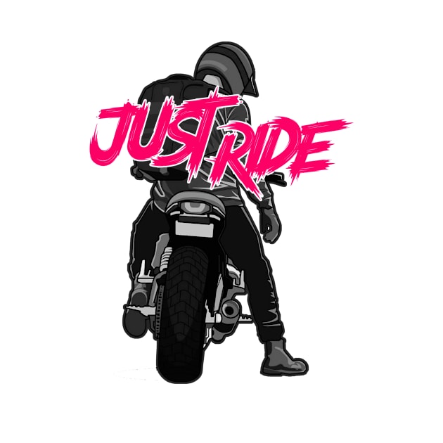 motorcycle biker, Just Ride by Pikiran Bobrok
