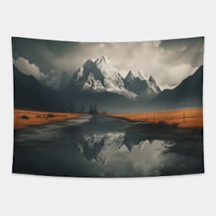 Mountain Storm Tapestry