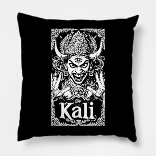 Sacred Paradox: Kali, the Dynamic Goddess Pillow