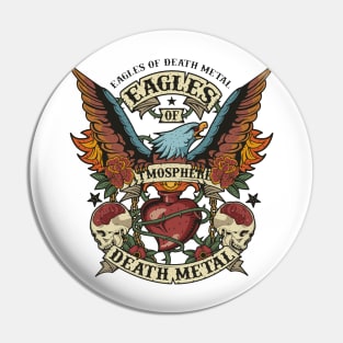 eagles of death Metal and roses Pin