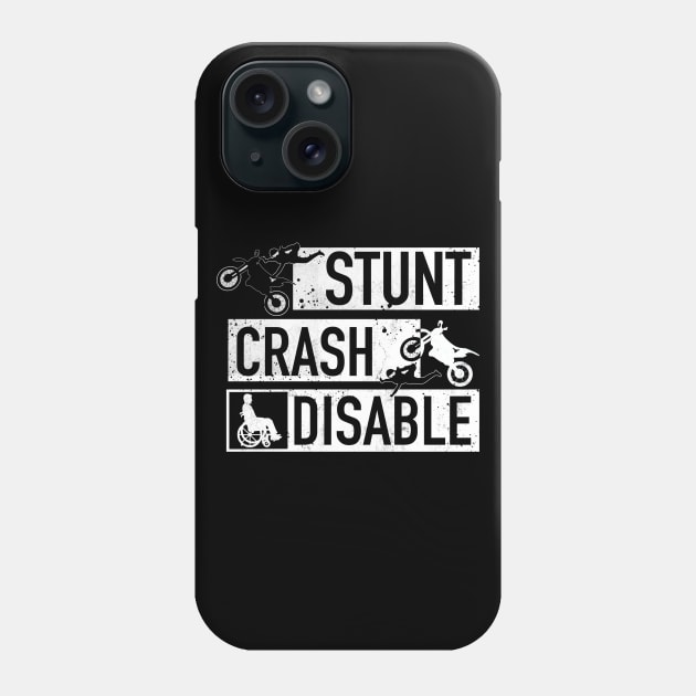 Stunt Crash Disable Phone Case by ThyShirtProject - Affiliate