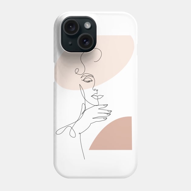 night woman Phone Case by DorisciciLine