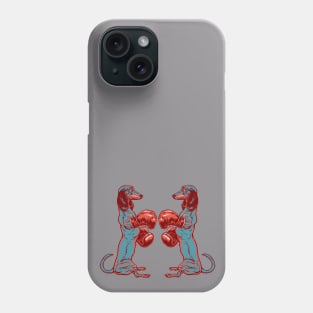 BOXING HOT DOGS! Phone Case