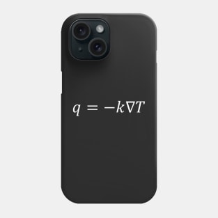 Fourier Law Of Conductivity Phone Case