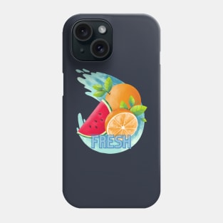 Fresh (Orange and Watermelon) Phone Case