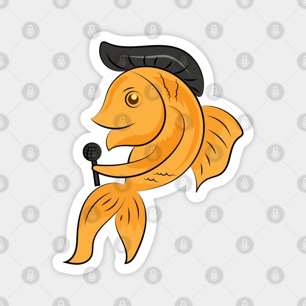 Singing Fish" - A hair-raising Magnet by Color_U