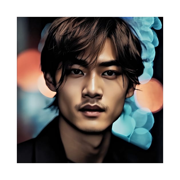 portrait of  Kim Tae-hyung by bogfl