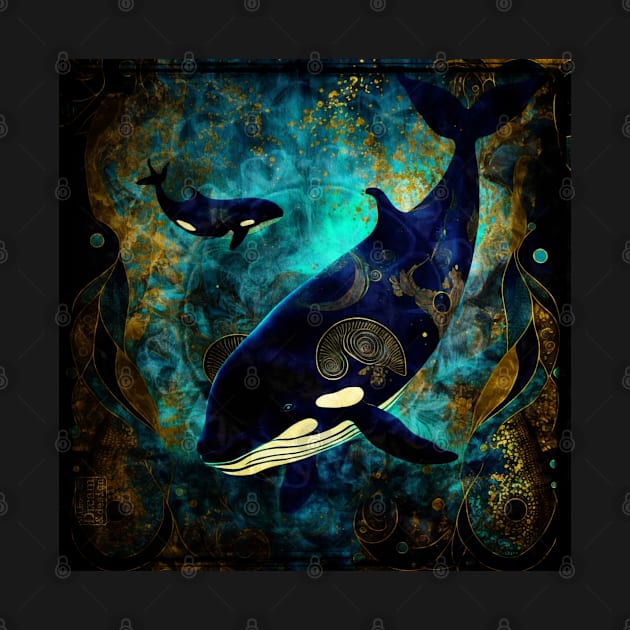 Orca Whale Spirit, Beautiful Sea Life by Dream and Design