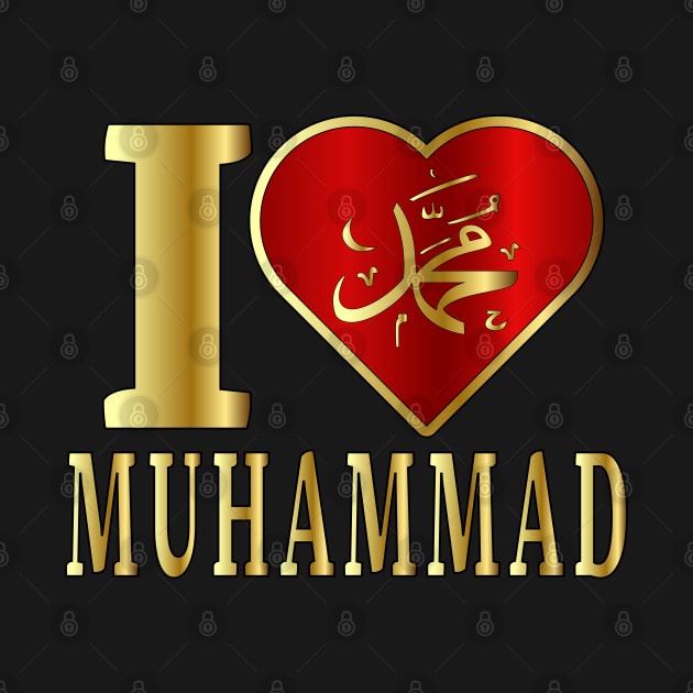 I Love Muhammad by MZeeDesigns