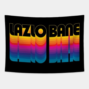 Lazlo Bane Rainbow Logo Tapestry